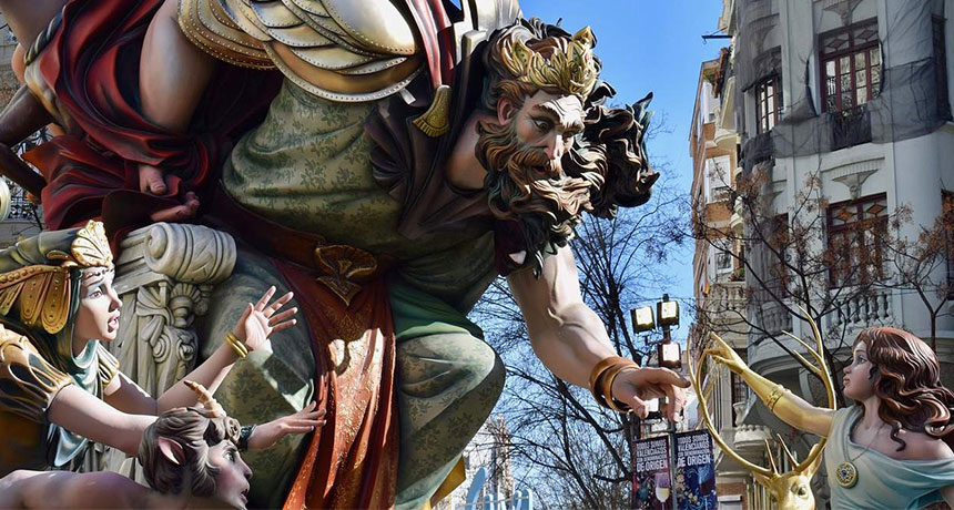 Valensija Las Fallas 2025